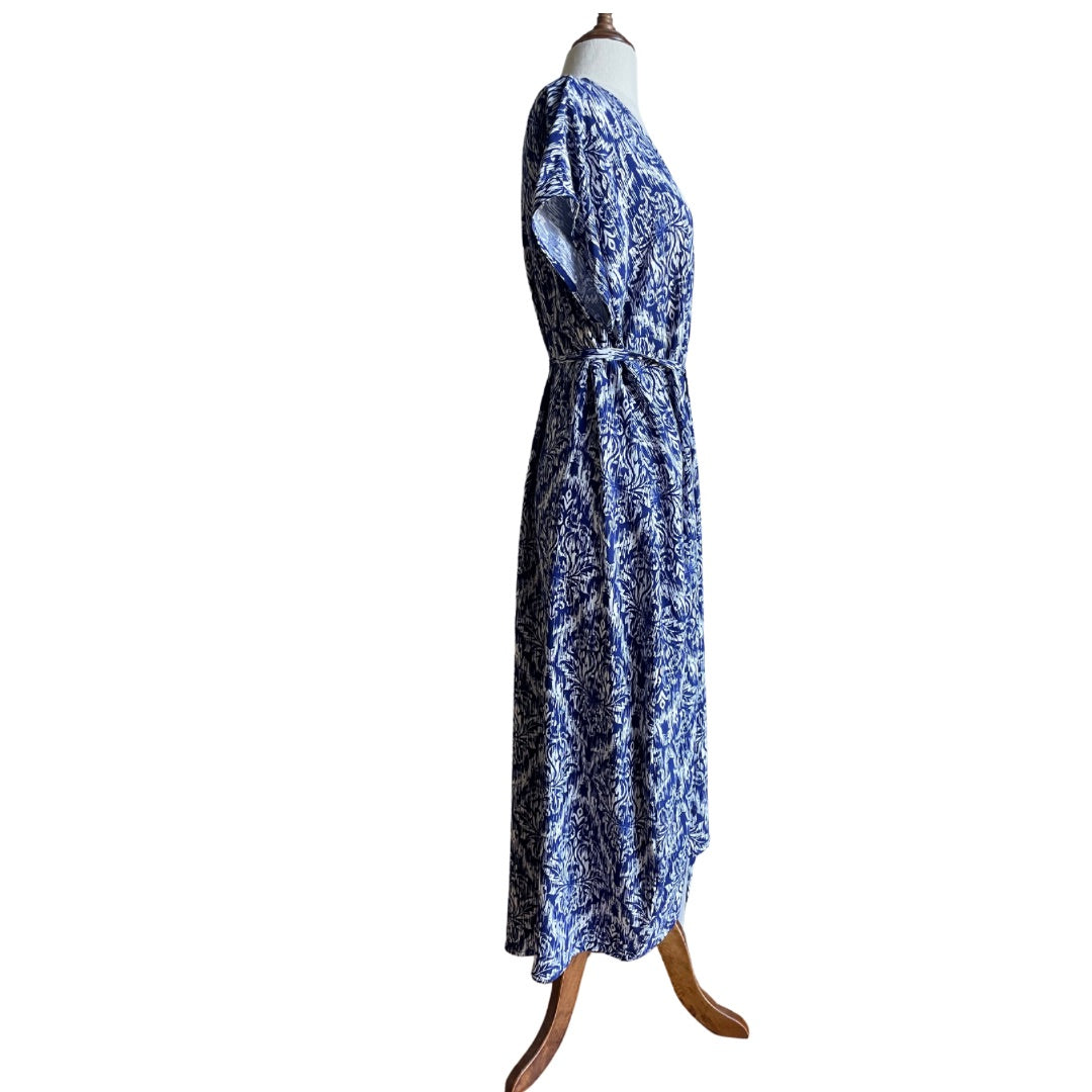 Kirsty Dress - Ikat Blue