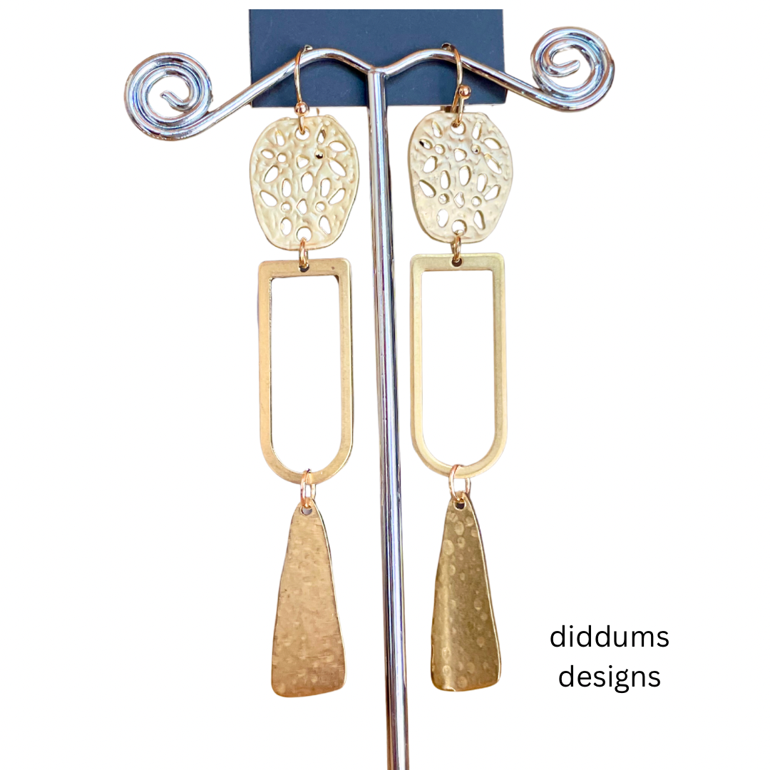 Triple Drop Earrings