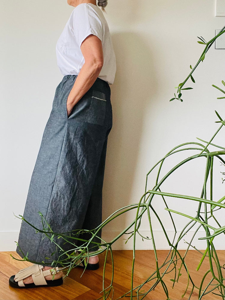 Destiny Denim Wide Length Pants