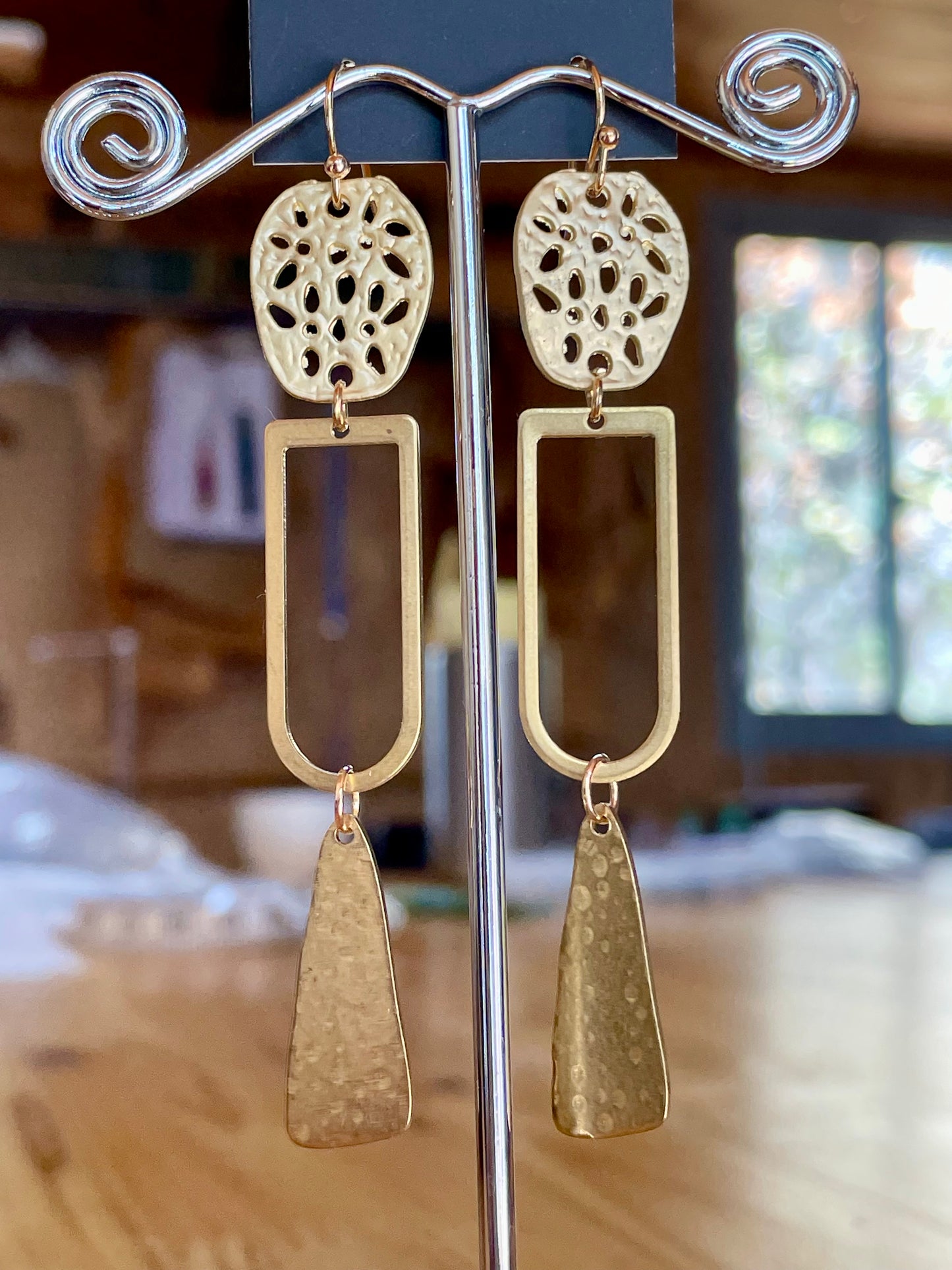 Triple Drop Earrings