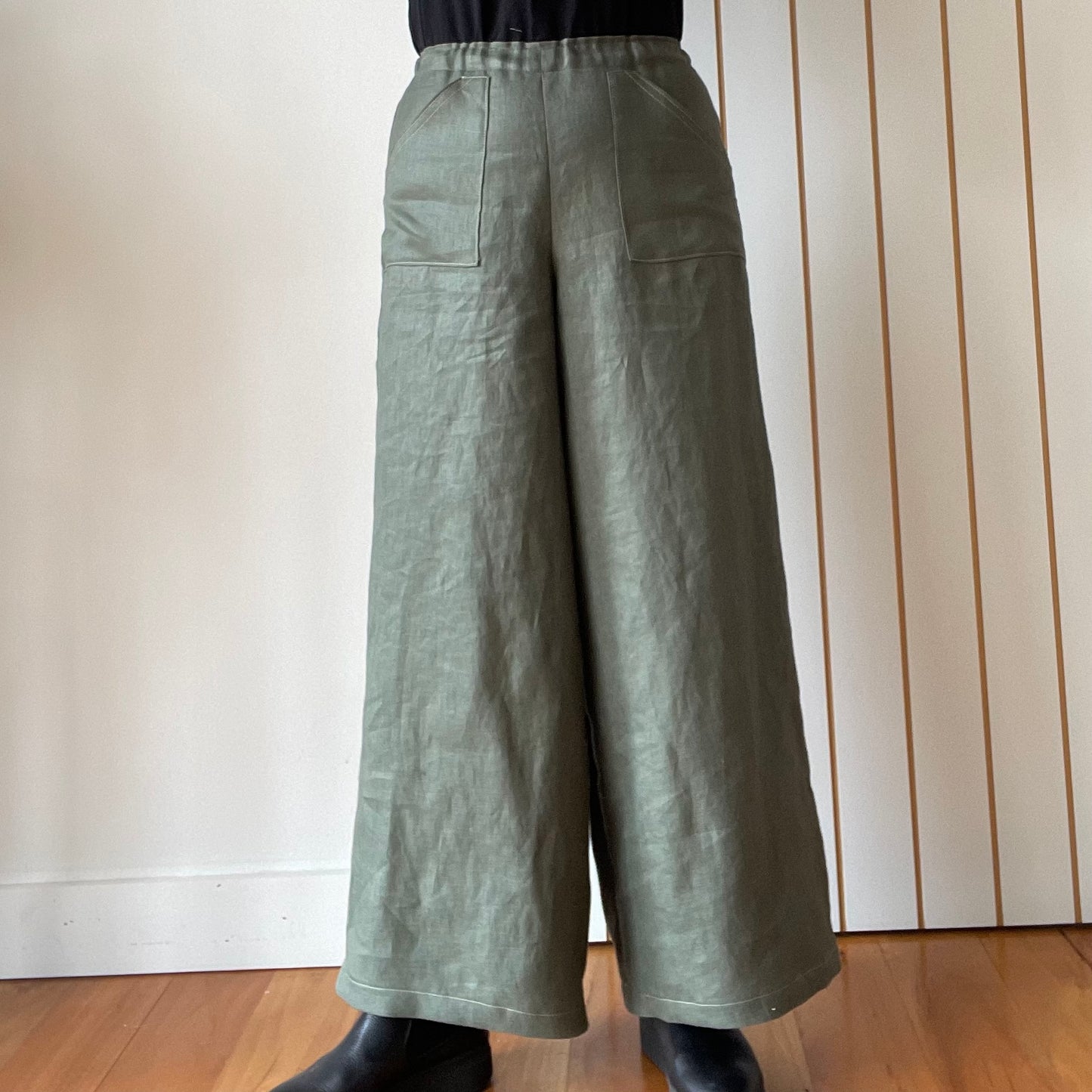 Linen Pants - Pine