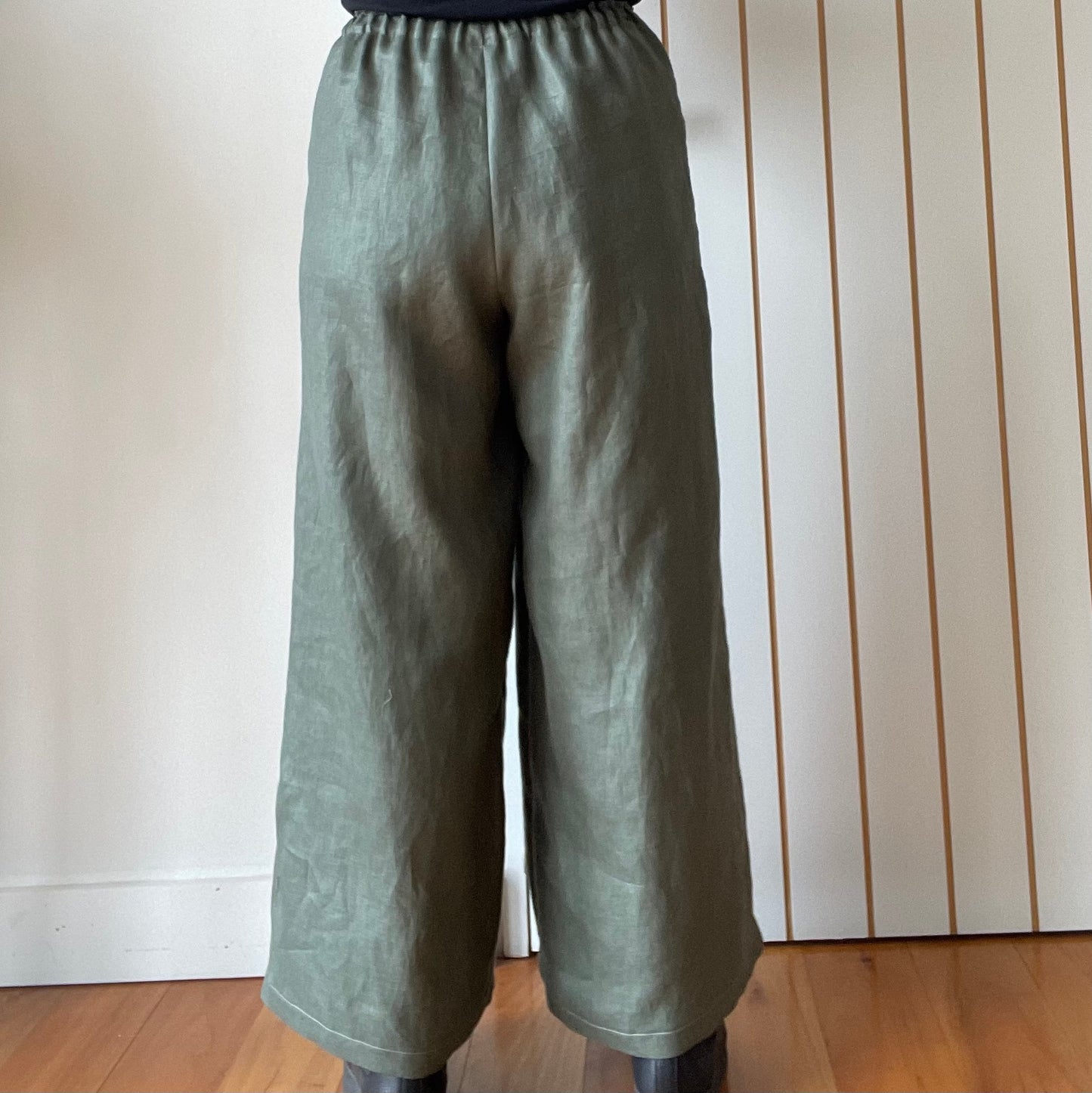 Linen Pants - Pine