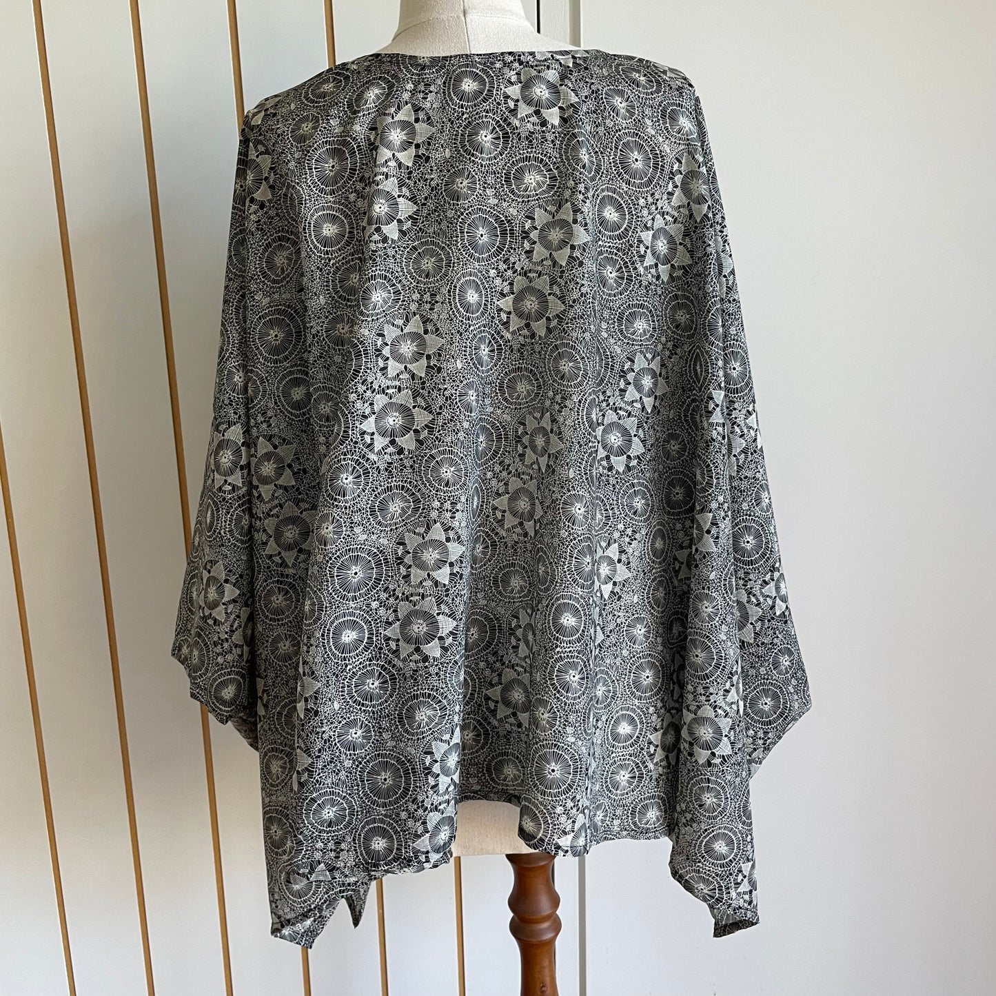 Silk/Cotton Oversized Top