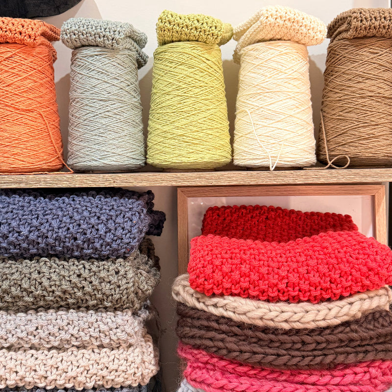 Hand crocheted washcloth