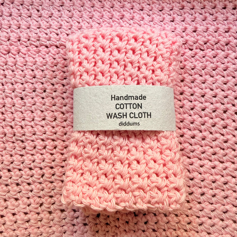 Crocheted Cotton Washcloth