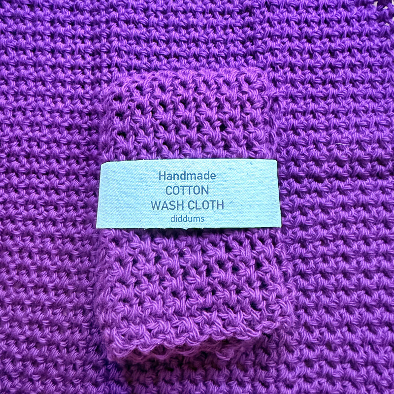 Crocheted Cotton Washcloth