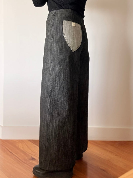 Derek Denim Pants Side