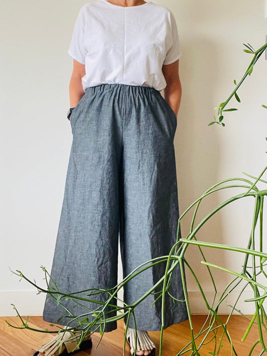 Destiny Denim Wide Length Pants