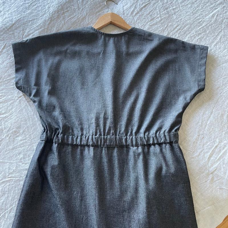 Black Chambray Dress